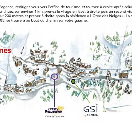 4 Pieces Avec Parking, Animaux Admis, Acces Pistes - 6 Pers, Vallandry - Fr-1-757-115 *